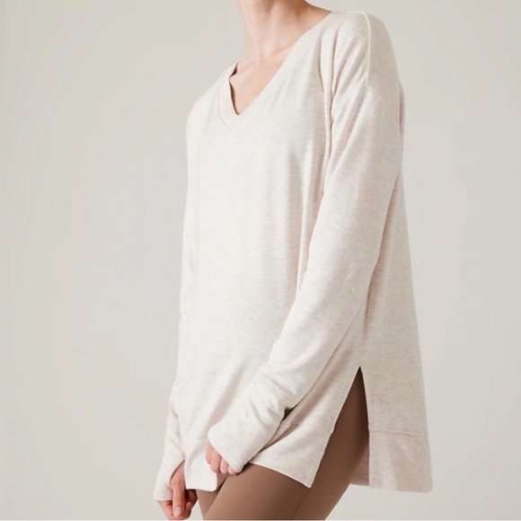 Athleta Sweaters - Athleta | Coaster Luxe Pullover Sweatshirt